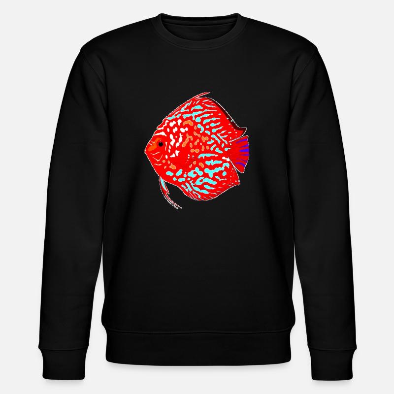 poisson - Sweat bio CHANGER Stanley/Stella Unisexe - noir