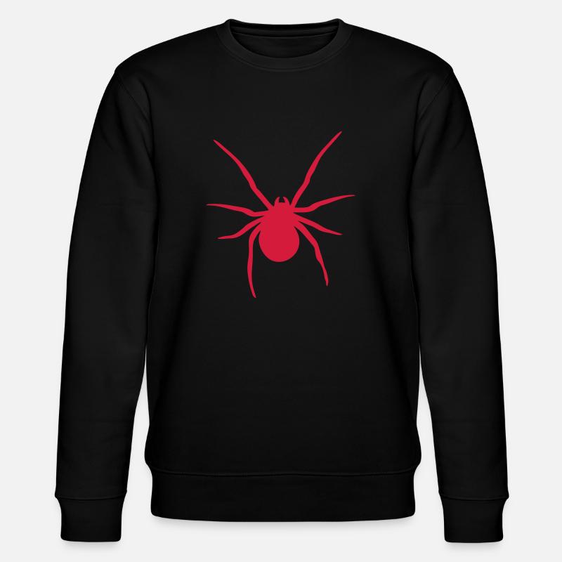 Spinne - spider - Stanley/Stella Unisex Bio-Sweatshirt CHANGER  - Schwarz