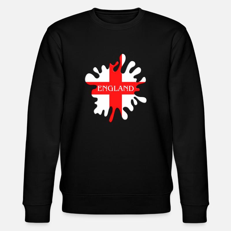 Drapeau anglais de Saint-Georges - Sweat bio CHANGER Stanley/Stella Unisexe - noir