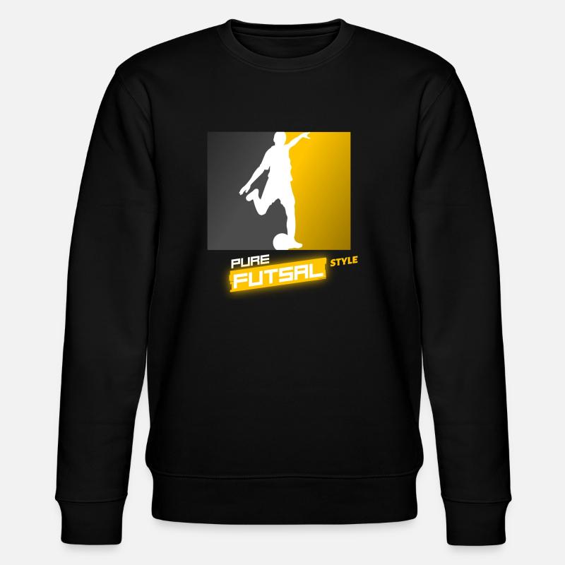 Futsal - Pure Futsal Style - Stanley/Stella Unisex Bio-Sweatshirt CHANGER  - Schwarz