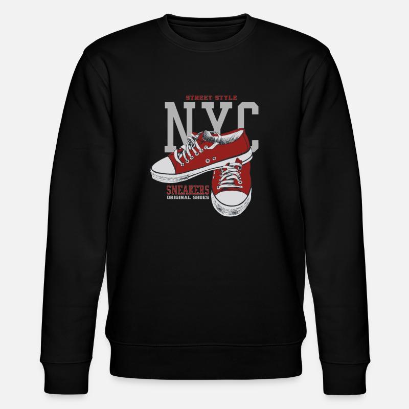 Baskets rouges b - Sweat bio CHANGER Stanley/Stella Unisexe - noir