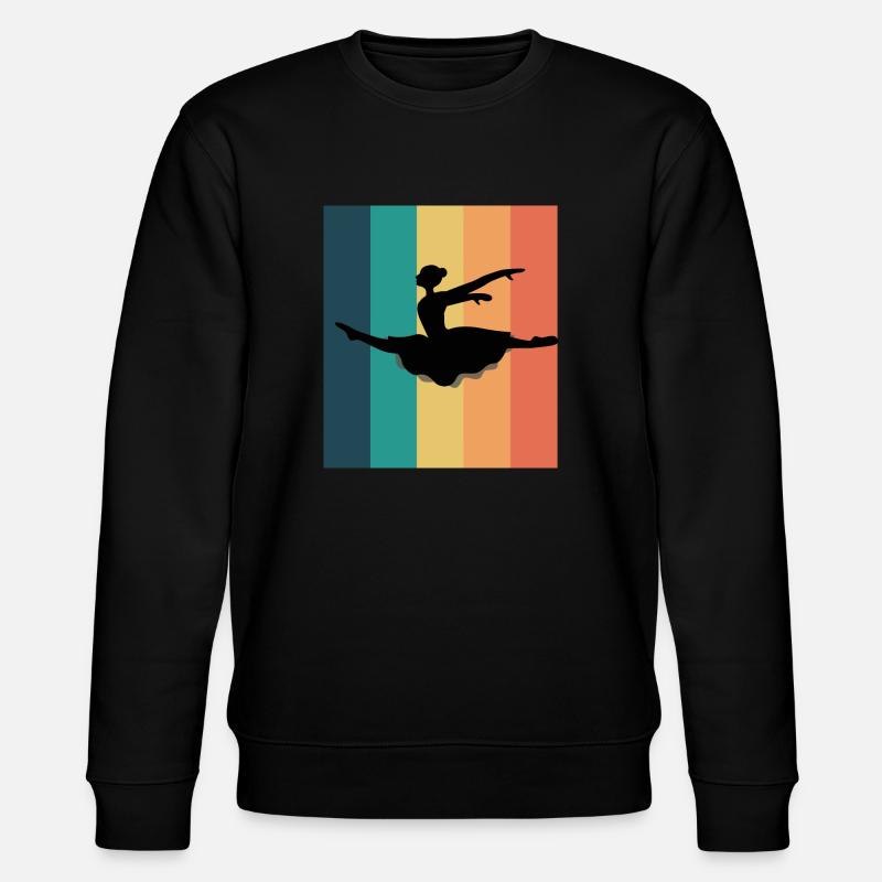 Dancing Dance Music - Stanley/Stella Unisex Bio-Sweatshirt CHANGER  - Schwarz