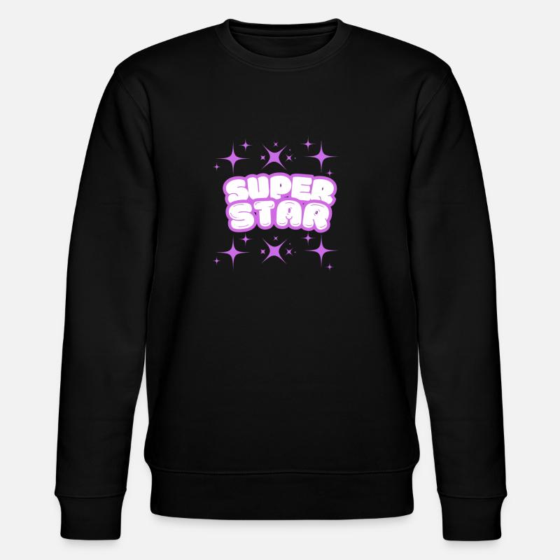 SUPER STAR - Sweat bio CHANGER Stanley/Stella Unisexe - noir