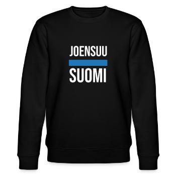 Carélie du Nord, Joensuu, Finlande, Suomi, Finlande orientale - Sweat bio CHANGER Stanley/Stella Unisexe - noir - Devant - Nik (191cm) & Marisol (170cm)