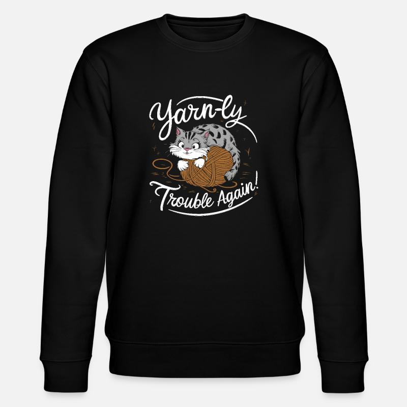 Problème de chat - Sweat bio CHANGER Stanley/Stella Unisexe - noir