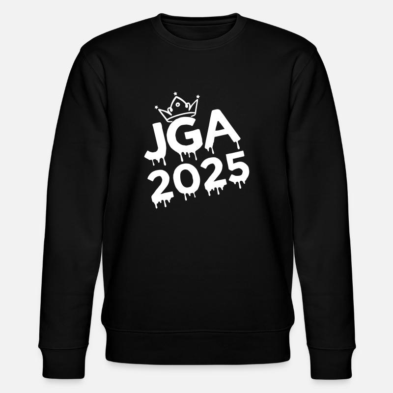 jga 2025 - Stanley/Stella Unisex Bio-Sweatshirt CHANGER  - Schwarz