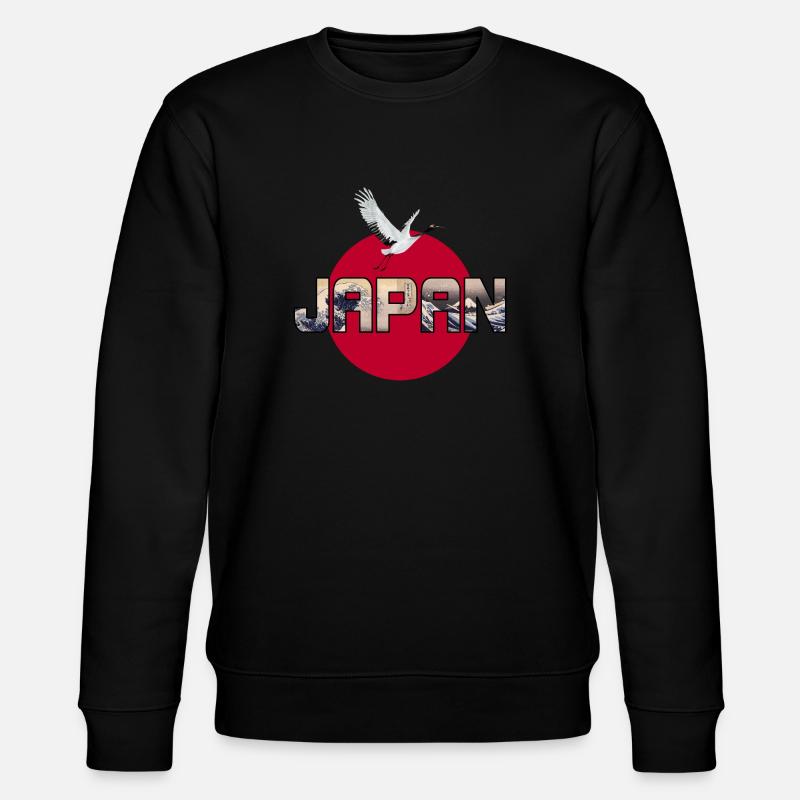 Japan - Stanley/Stella Unisex Bio-Sweatshirt CHANGER - Schwarz