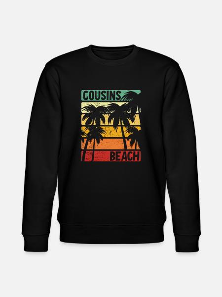 Cousins Beach - Stanley/Stella CHANGER Unisex Organic Sweatshirt - black