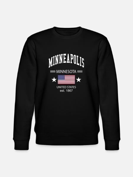 Minneapolis - Sweat bio CHANGER Stanley/Stella Unisexe - noir