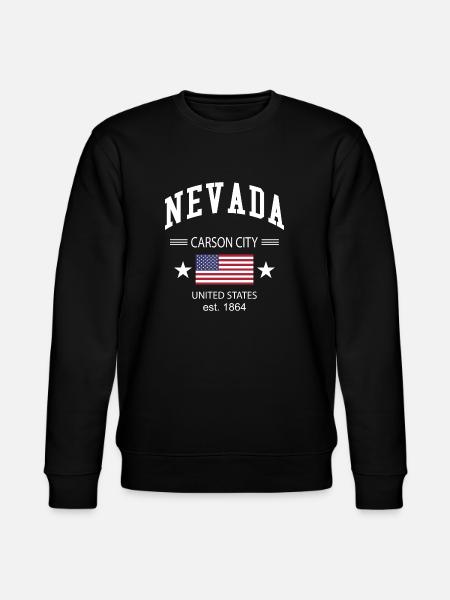 Nevada - Stanley/Stella CHANGER Unisex Organic Sweatshirt - black