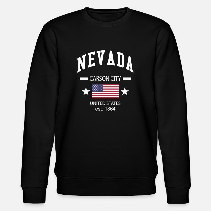 Nevada - Stanley/Stella CHANGER Unisex Organic Sweatshirt - black