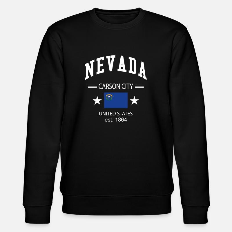 Nevada - Stanley/Stella CHANGER Unisex Organic Sweatshirt - black