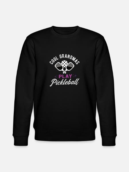 Pickle Ball Pickleball - Stanley/Stella CHANGER Unisex Organic Sweatshirt - black