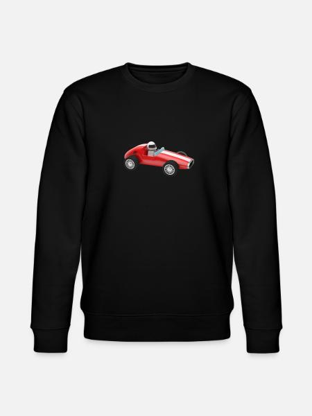 racing car auto automobile toy - Stanley/Stella CHANGER Unisex Organic Sweatshirt - black