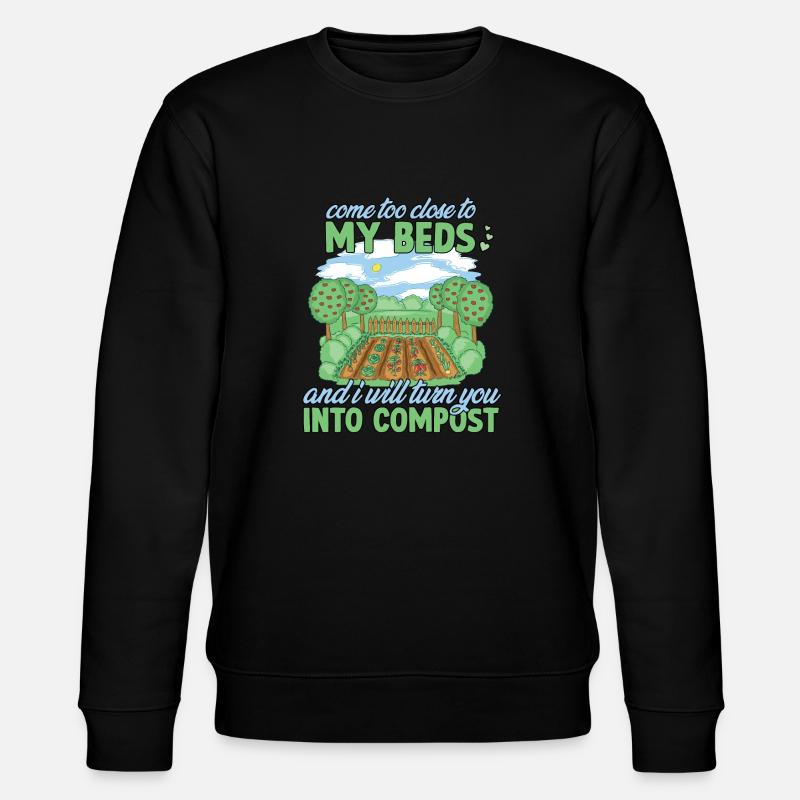 Jardinier dire jardinier fleuriste jardinier - Sweat bio CHANGER Stanley/Stella Unisexe - noir