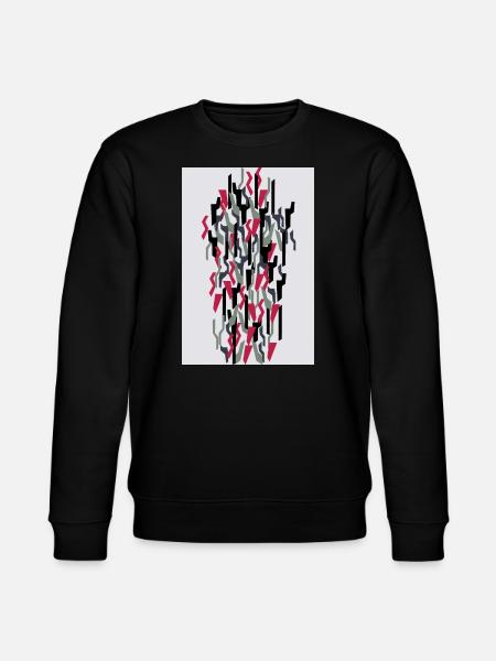 Camouflage Art Red Gaming - Stanley/Stella CHANGER Unisex Organic Sweatshirt - black