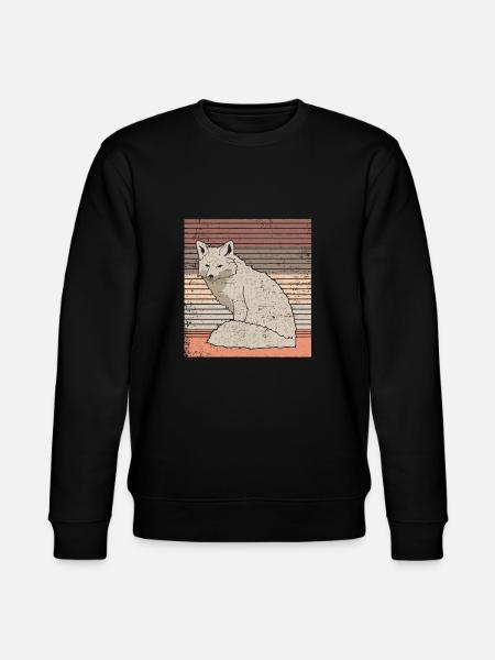 polar fox - Stanley/Stella CHANGER Unisex Organic Sweatshirt - black