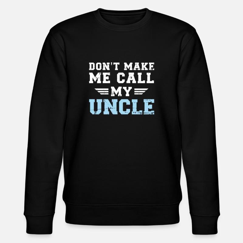 Onkel - Stanley/Stella Unisex Bio-Sweatshirt CHANGER - Schwarz
