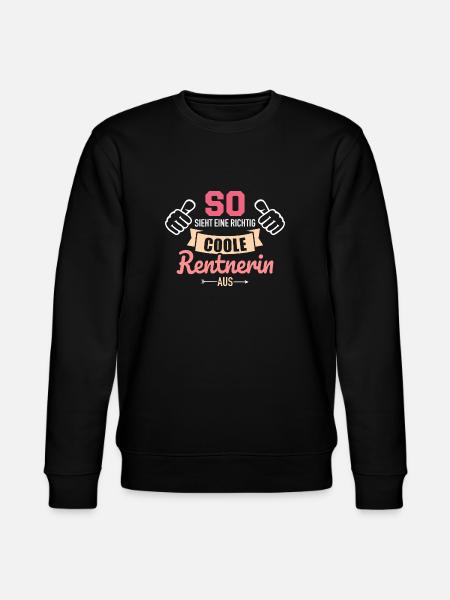 Rentnerin - Stanley/Stella Unisex Bio-Sweatshirt CHANGER - Schwarz