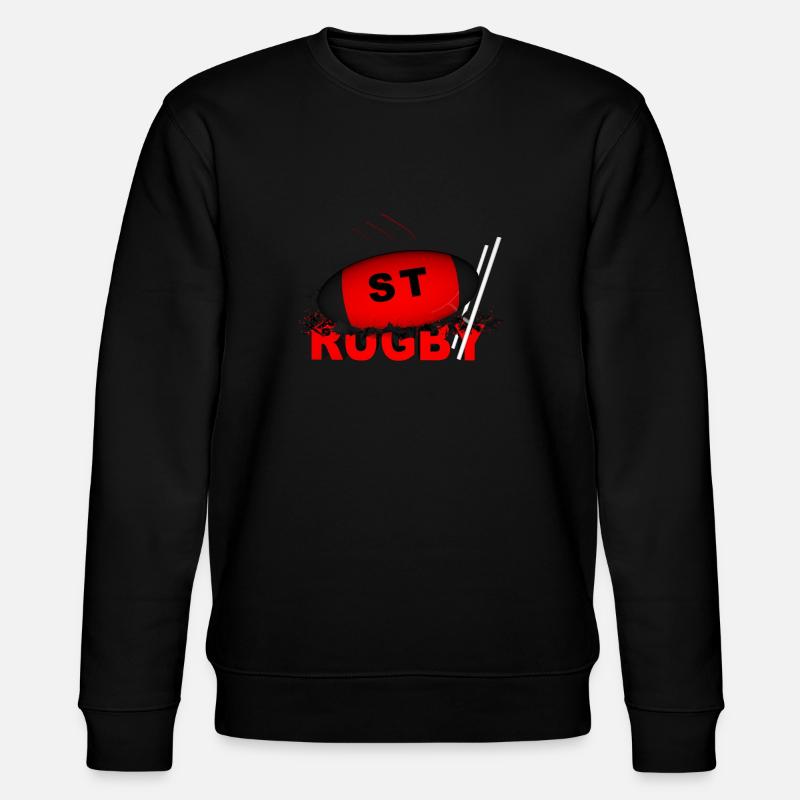 RUGBY ST - Sweat bio CHANGER Stanley/Stella Unisexe - noir