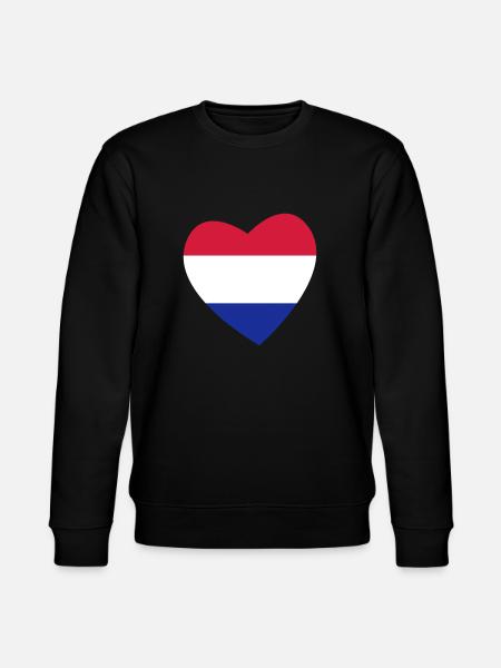 Heart Netherlands - Stanley/Stella CHANGER Unisex Organic Sweatshirt - black