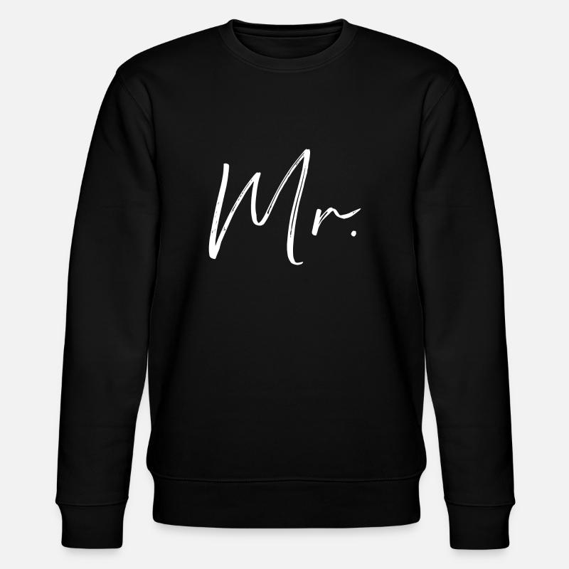 wedding - Stanley/Stella CHANGER Unisex Organic Sweatshirt - black