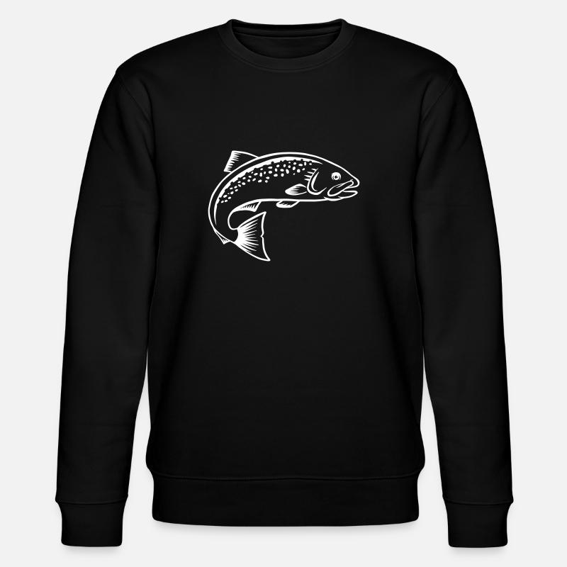 Lachs - Stanley/Stella Unisex Bio-Sweatshirt CHANGER  - Schwarz