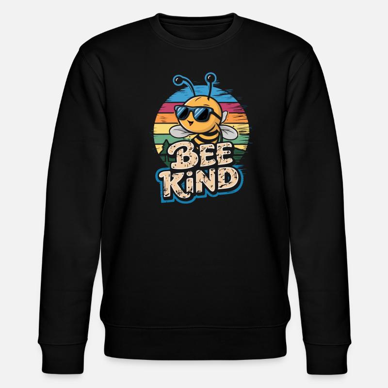 Bee Child Bee - Stanley/Stella CHANGER Unisex Organic Sweatshirt - black