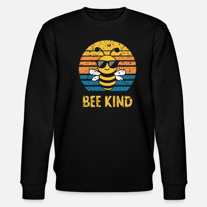 Abeille Enfant Abeille - Sweat bio CHANGER Stanley/Stella Unisexe - noir