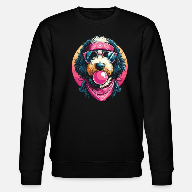 Bernedoodle Chien - Sweat bio CHANGER Stanley/Stella Unisexe - noir