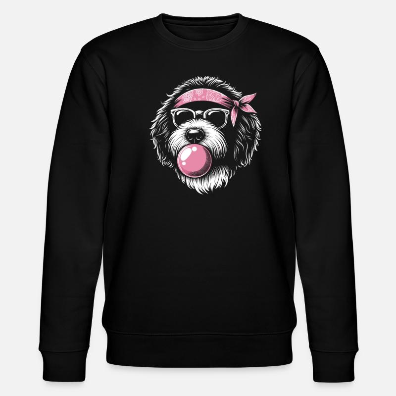 Bernedoodle Chien - Sweat bio CHANGER Stanley/Stella Unisexe - noir