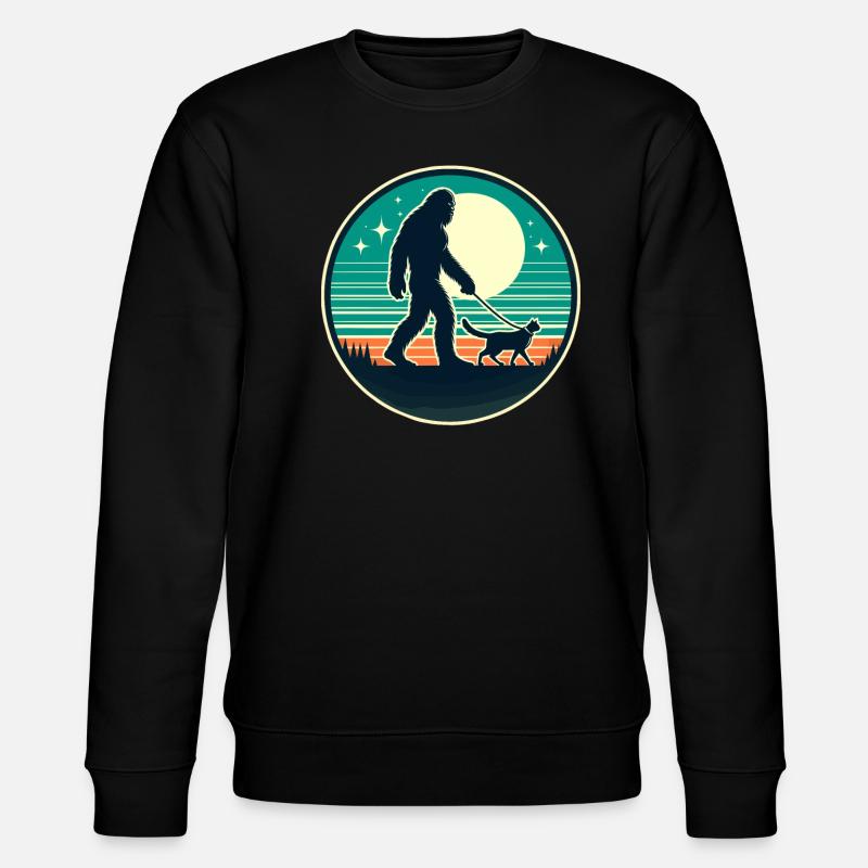 Chat Bigfoot - Sweat bio CHANGER Stanley/Stella Unisexe - noir