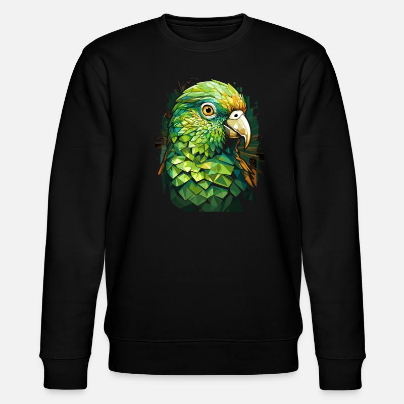 Perruche perruche - Sweat bio CHANGER Stanley/Stella Unisexe - noir