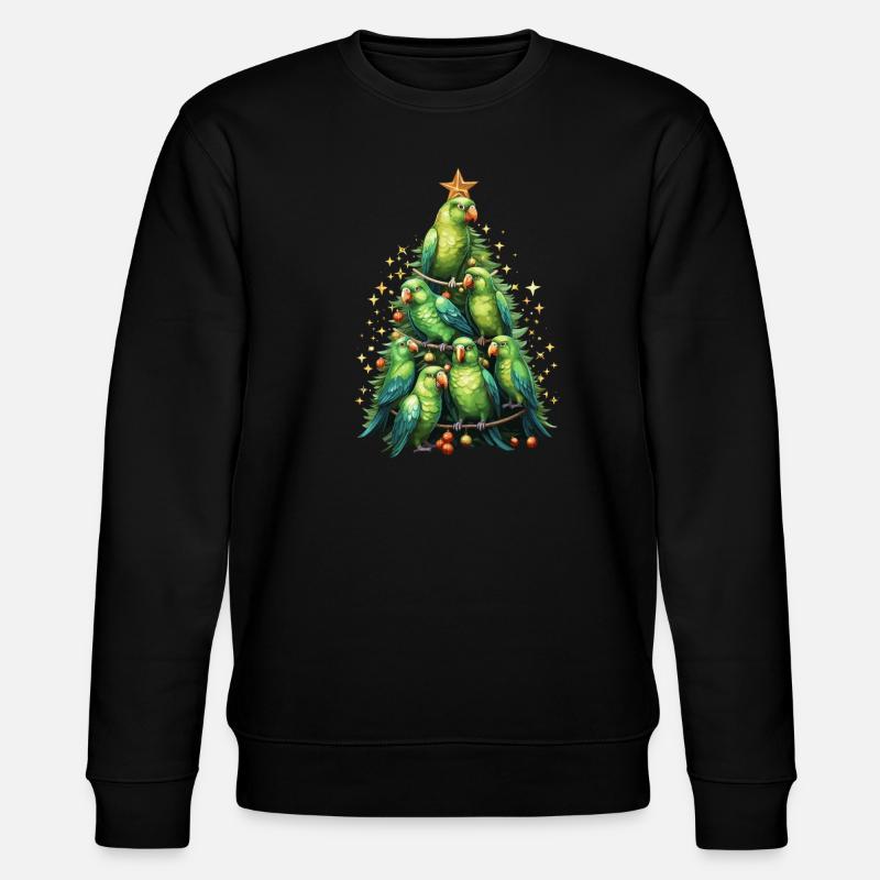 Perruche perruche - Sweat bio CHANGER Stanley/Stella Unisexe - noir