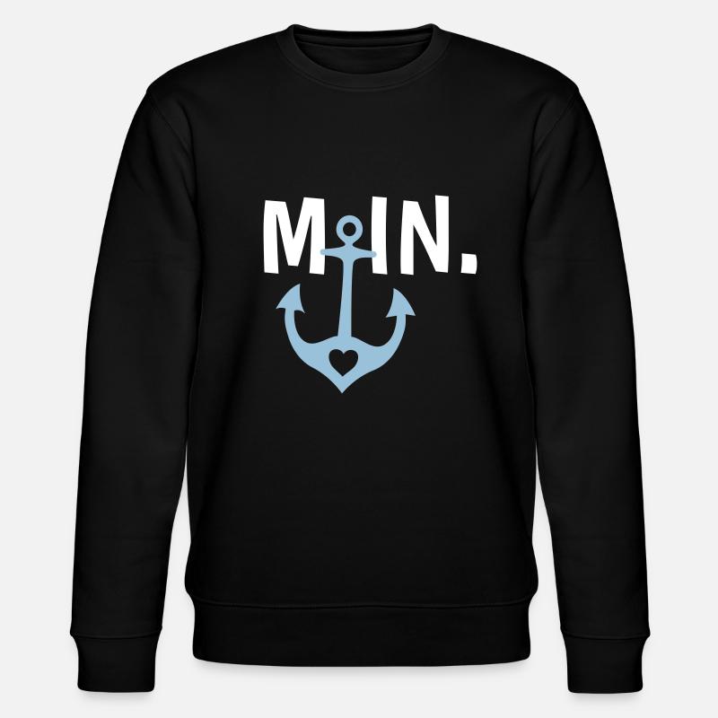 Moin. - Stanley/Stella Unisex Bio-Sweatshirt CHANGER  - Schwarz