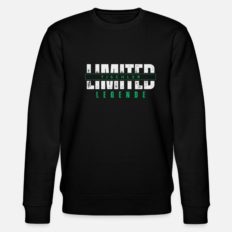 Légende limitée du charpentier. - Sweat bio CHANGER Stanley/Stella Unisexe - noir