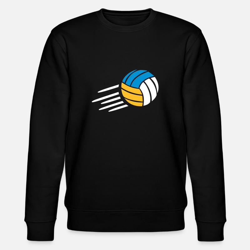 Beachvolleyball - Stanley/Stella Unisex Bio-Sweatshirt CHANGER  - Schwarz