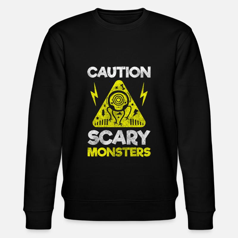 Déguisement effrayant d’Halloween - Sweat bio CHANGER Stanley/Stella Unisexe - noir