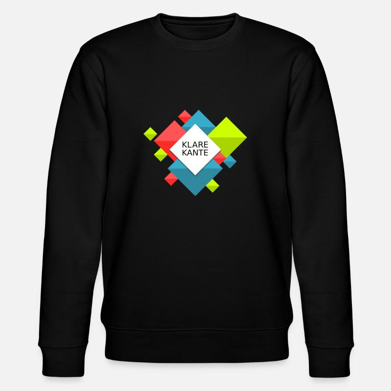 Bord clair - Sweat bio CHANGER Stanley/Stella Unisexe - noir