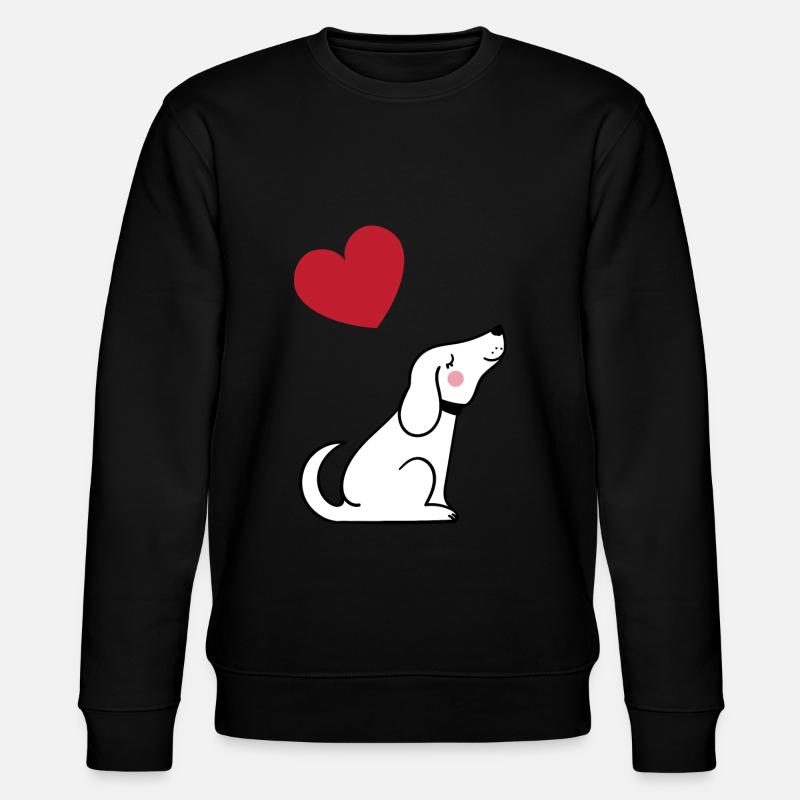 Chien - Sweat bio CHANGER Stanley/Stella Unisexe - noir