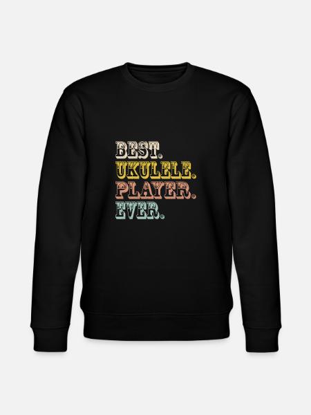 Best. Ukulele. Player. Ever. - Stanley/Stella CHANGER Unisex Organic Sweatshirt - black