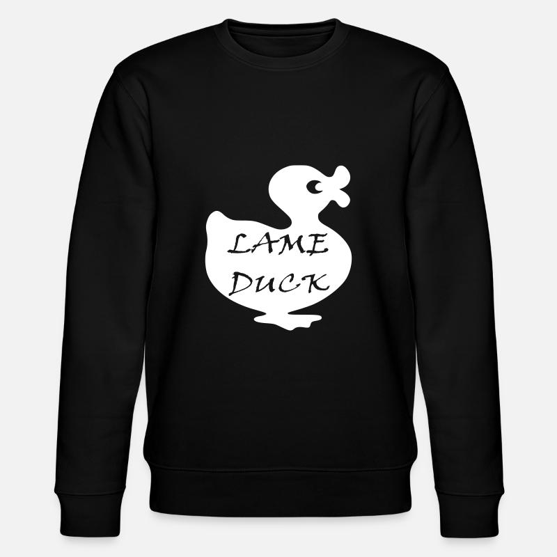 canard boiteux - Sweat bio CHANGER Stanley/Stella Unisexe - noir
