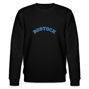 Rostock - Stanley/Stella Unisex Bio-Sweatshirt CHANGER  - Schwarz - Vorne - Nik (191cm) & Marisol (170cm)