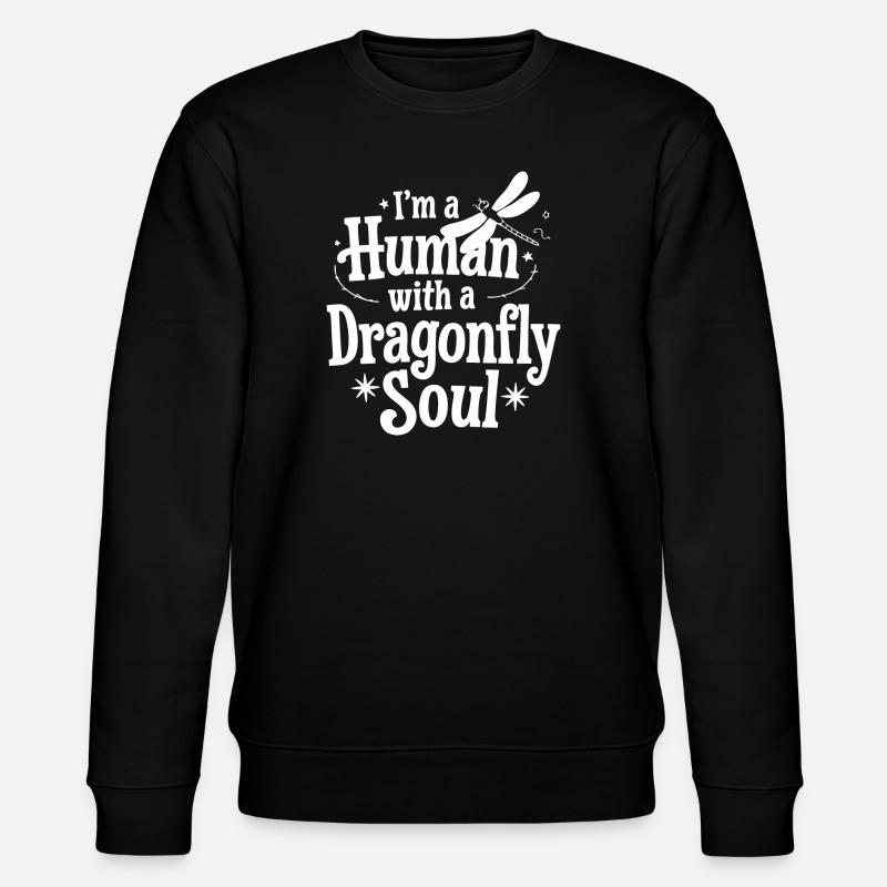 Libellule Libellules Insectes Nature - Sweat bio CHANGER Stanley/Stella Unisexe - noir