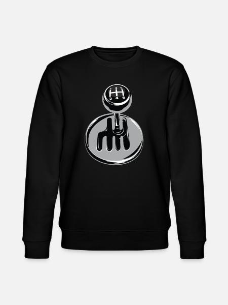Gear shift - car sport - Stanley/Stella CHANGER Unisex Organic Sweatshirt - black