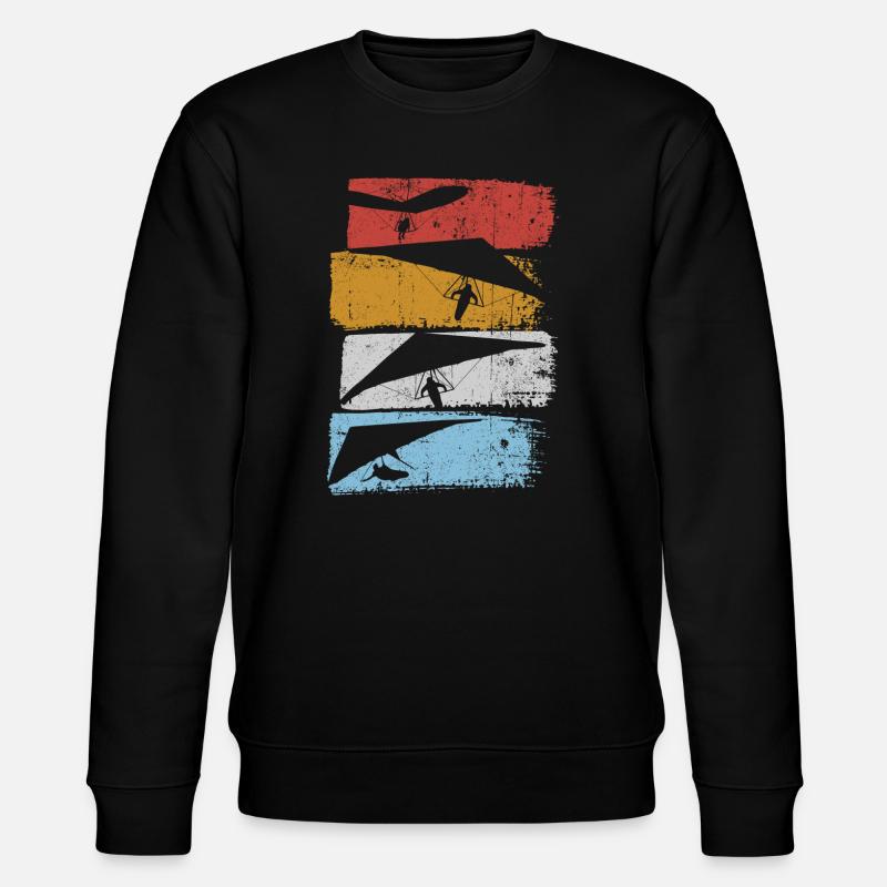 Grimpeurs Strata Silhouette - Sweat bio CHANGER Stanley/Stella Unisexe - noir