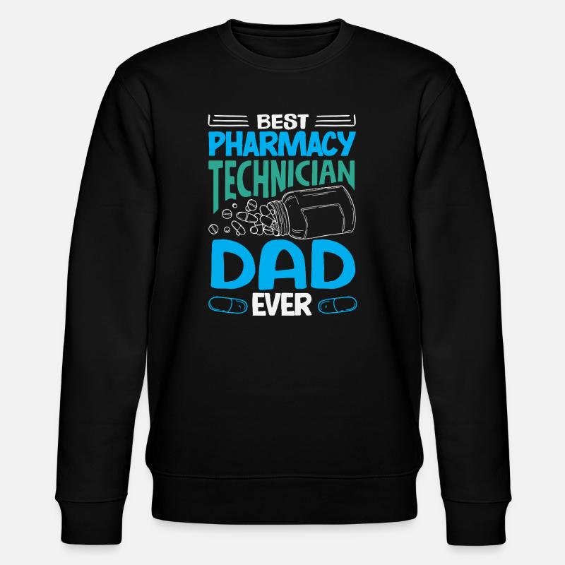 Apotheker Pharmazeutisch-technischer - Stanley/Stella Unisex Bio-Sweatshirt CHANGER  - Schwarz