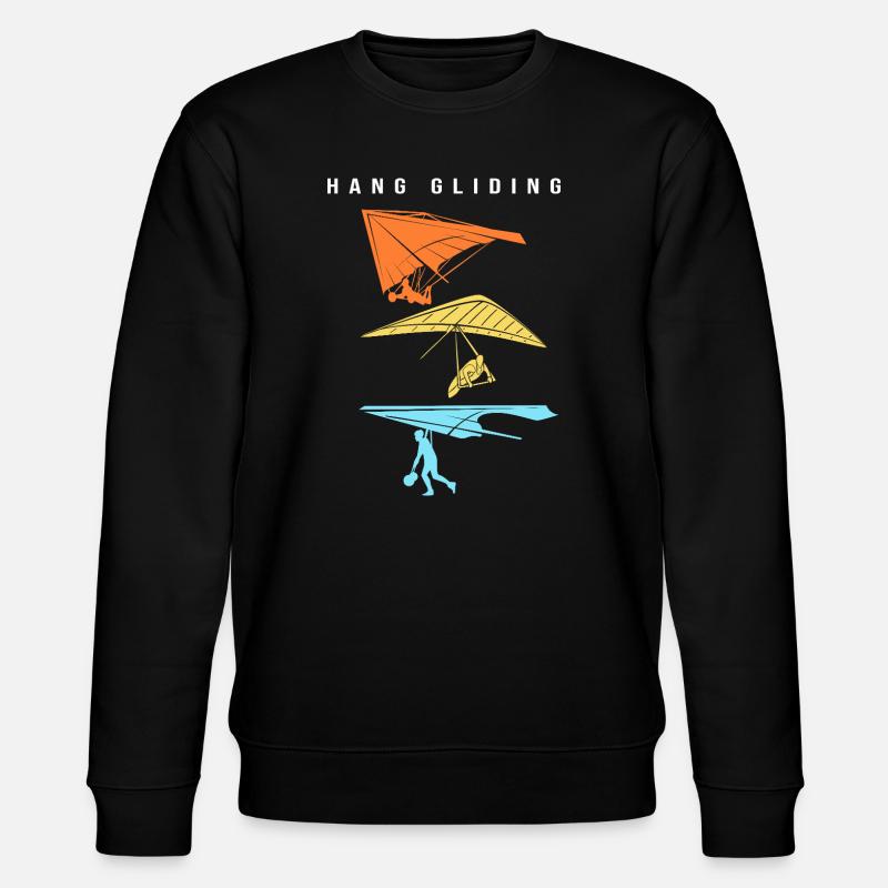 Paragliding Paragliding Paraglider - Stanley/Stella CHANGER Unisex Organic Sweatshirt - black