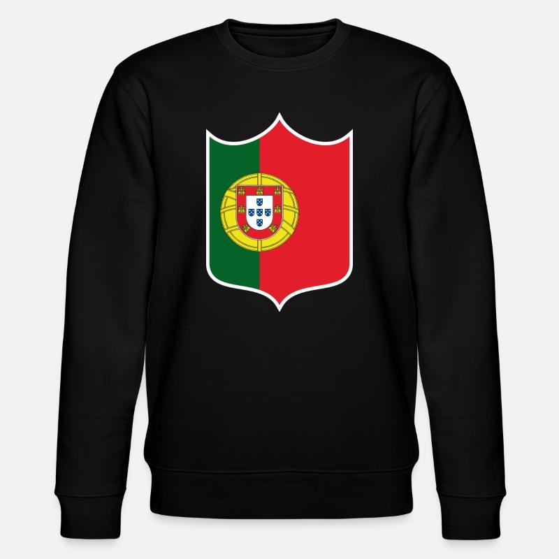 Portugal - Stanley/Stella Unisex Bio-Sweatshirt CHANGER  - Schwarz