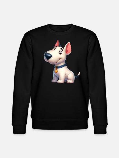 Bull Terrier 5 - Stanley/Stella CHANGER Unisex Organic Sweatshirt - black